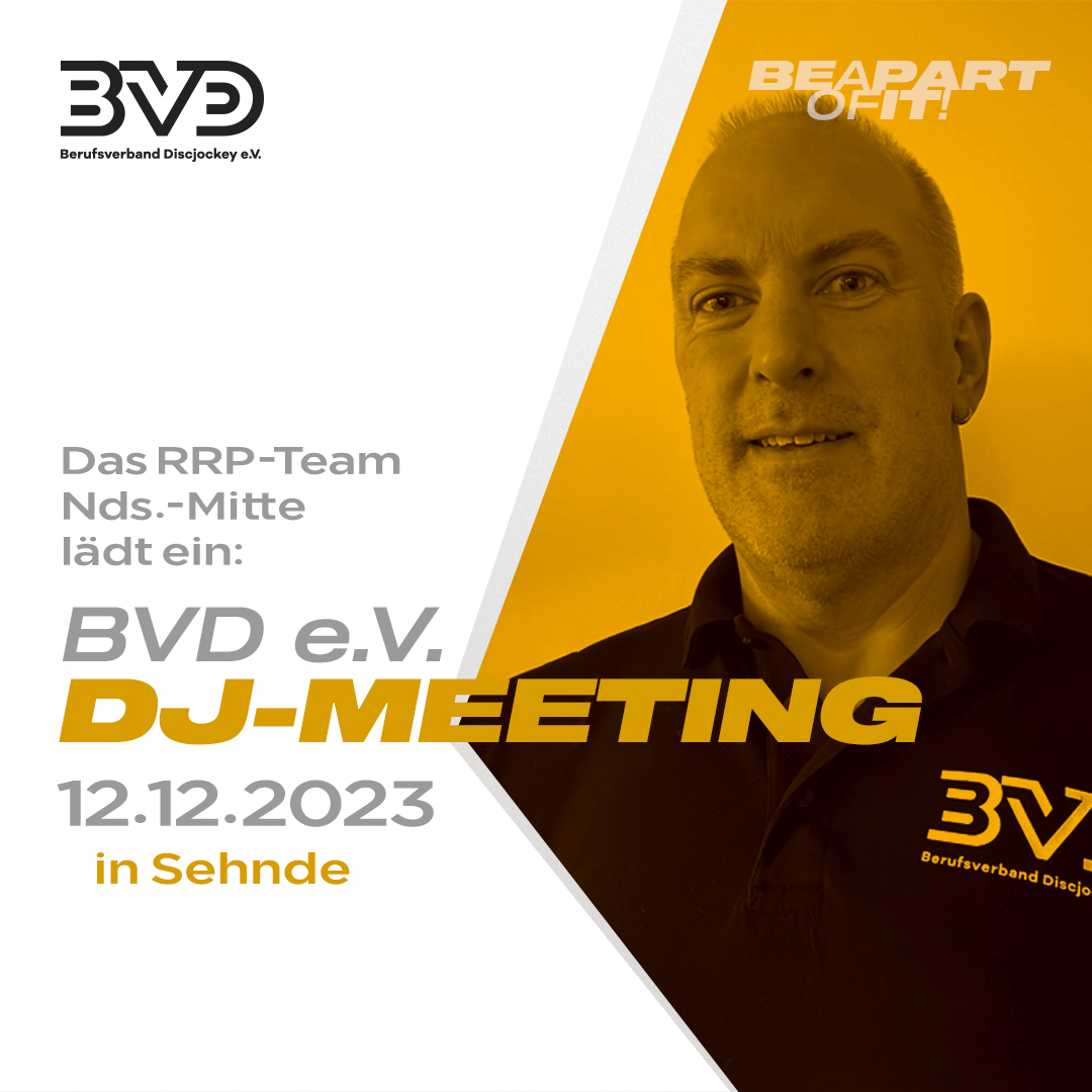 BVD e.V. DJ Meeting Sehnde