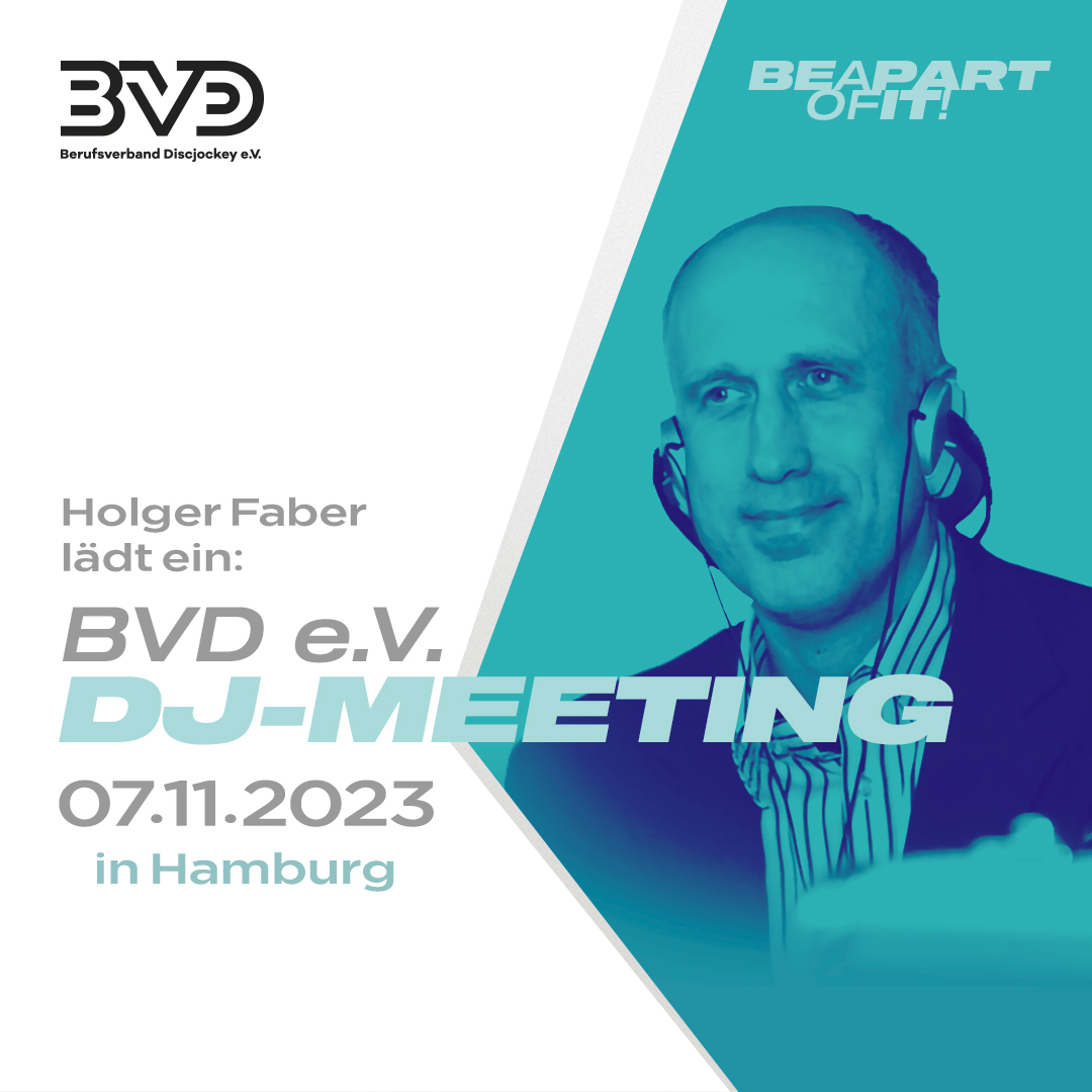 BVD e.V. DJ Meeting Hamburg 7-11-23
