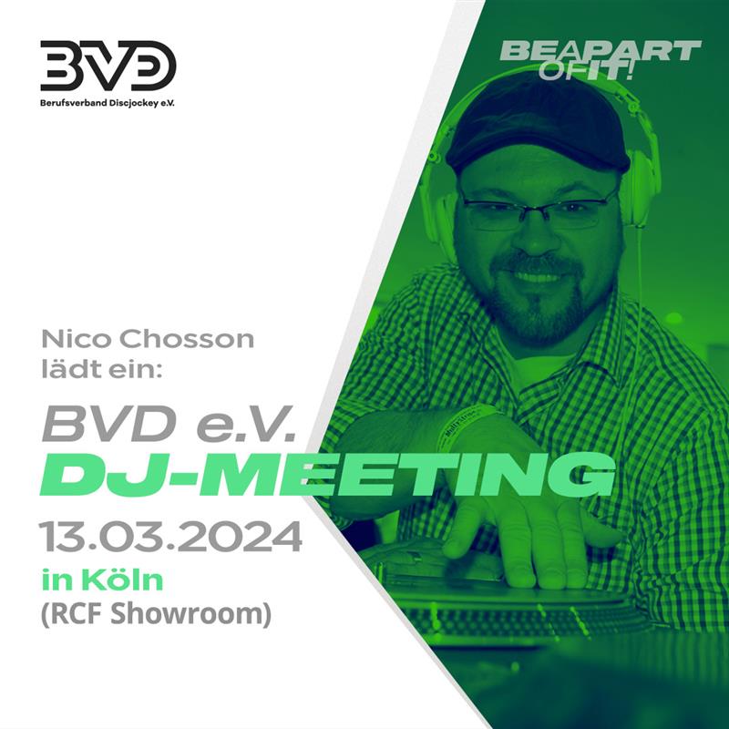 BVDeV-DJ Meeting Köln