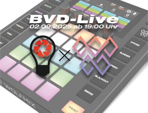 Nächstes BVD-Live Event 02.09.2025